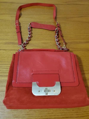 Bolso Bandolera Diane Von Furstenberg Harper Connect Lápiz Labial Rojo Cuero NUEVO $695 Foto 1 de 4