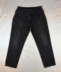 Levis Jeans Herren 34x28,5 Schwarz Denim Hose Loose Brown Tab Y2K Vintage RAR Relaxed - Bild 1 von 24