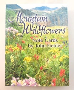NEW! Mountain Wildflowers 12 Note Cards with Envelopes by John Fielder - Picture 1 of 4