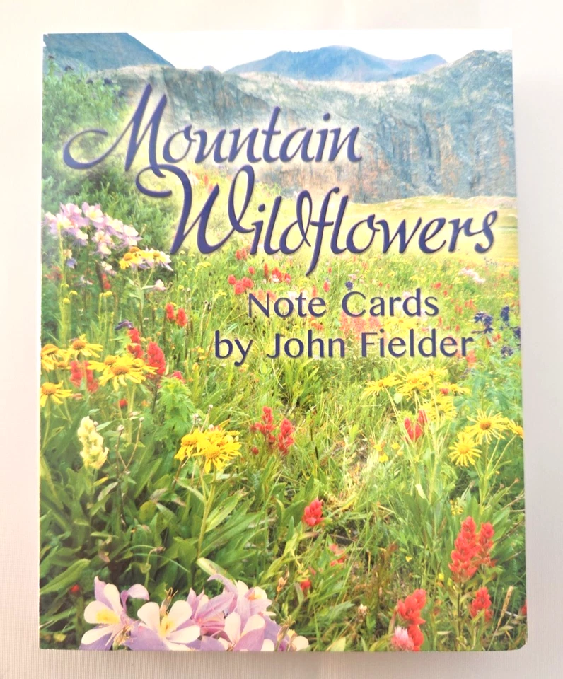 NEW! Mountain Wildflowers 12 Note Cards with Envelopes by John Fielder - Image 1 of 4