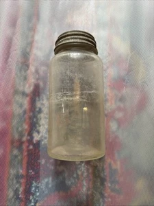 Vintage Clear Glass Canning Jar 421 - Picture 1 of 5