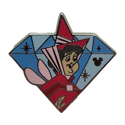 Disneyland Hidden Mickey Pin 2015 Diamond Celebration Characters Flora #112039 - Image 1 of 4
