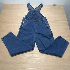 90s Vintage Jordache Women's Denim Baggy Bib Carpenter Overalls Small - Picture 1 of 18