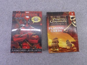 PIRATES OF THE CARIBBEAN AT WORLDS END PLAYING CARDS & Deadpool Playing Cards - Picture 1 of 6