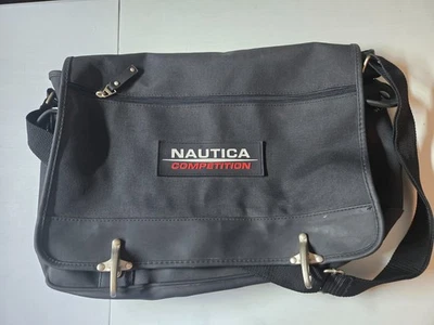 Bolso Mensajero Vintage Nautica Competition Doble Cierre Bolsillos Laterales a Presión Foto 1 de 4