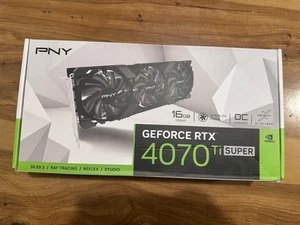 PNY GeForce RTX 4070 Ti SUPER VERTO Overclocked 16GB Graphics Card - Bild 1 von 13