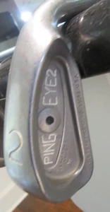 W@W  PING Eye2 + Black Dot Single 2-Iron RH PING KT Steel Shaft  RH ~40 in - Picture 1 of 9