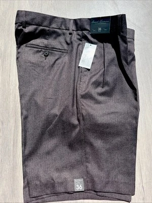 Pantalones Cortos Daniel Cremieux Para Hombres 36 Colección Signature Marrón Taupe Nuevos Con Etiquetas Foto 1 de 4