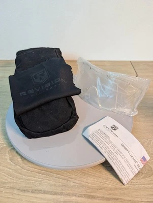 Revision Desert Locust Replacement Clear LENS US MILITARY GOGGLES ARMY VGC