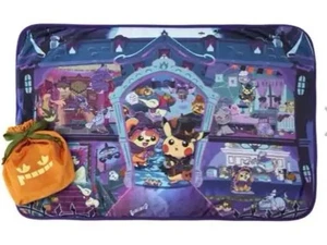 Blanket with Pouch Halloween Ghost Chateau Pokemon Center Original Japan Rare - Picture 1 of 2