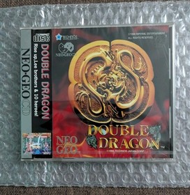 Double Dragon neo geo cd English  Authentic New Sealed.