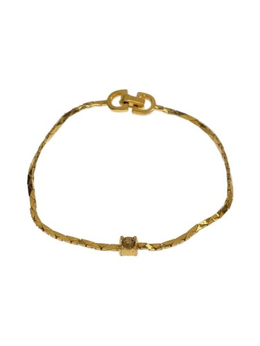 Bracciale Christian Dior in oro placcato