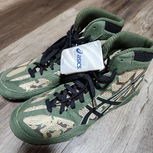 ASICS Boxing Shoes – Camouflage New Size US10 Rare - Picture 1 of 6