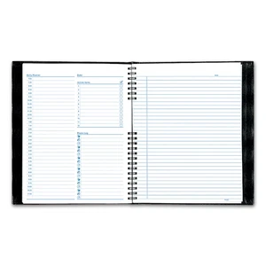Rediform College Rule NotePro Organizer, 11" x 8 1/2", Black - Picture 1 of 4