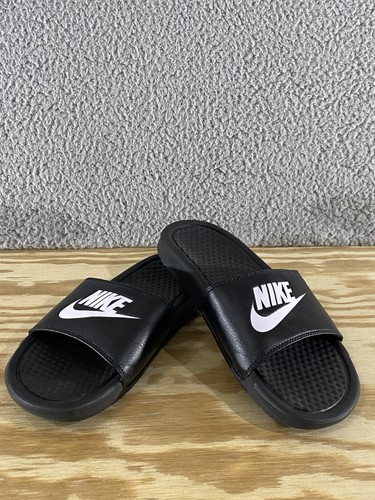 Nike Slides Uomo 7 Nero Benassi Sandali Doccia Scarpe Comfort 343880 090 Spiaggia