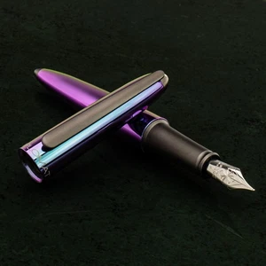 DIPLOMAT AERO FUNKY FOUNTAIN PEN MEDIUM STEEL NIB ONE TIME PRODUCTION - Picture 1 of 12