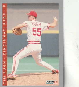 FREE SHIPPING-MINT-1993 Fleer #40 Tim Pugh Rookie Cincinnati Reds - Picture 1 of 1