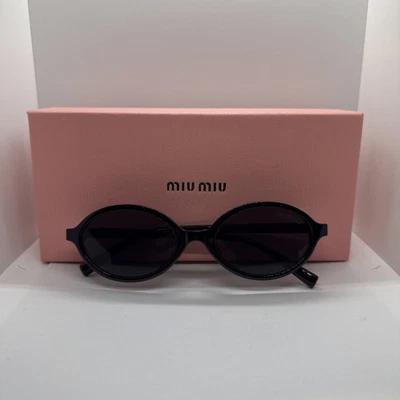 Gafas de sol para mujer MIU MIU MU 04ZS 1AB5S0 negras grises 50 mm Foto 1 de 4