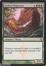MTG - Mirrodin Besieged - Quilled Slagwurm - Foil - NM