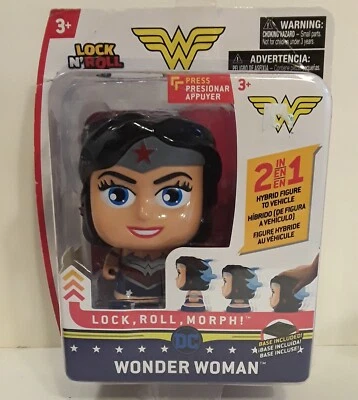 Figura LOCK N ROLL de Wonder Woman nueva en caja  Foto 1 de 4