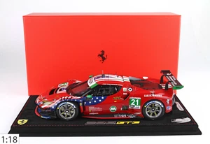 Ferrari 296 GT3 #21 AF CORSE GTD PRO 2024 DAYTONA 24HR 1/18 SCALE BBR - Picture 1 of 6