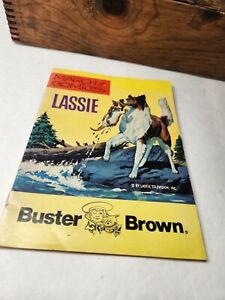 VINTAGE BUSTER BROWN SHOES ADVERTISING COMIC BOOK LASSIE 1974
