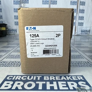 Disyuntor Eaton CCVH2125X 125 Amp 120/240 V 2 polos - Garantía (Nuevo en caja) - Imagen 1 de 7