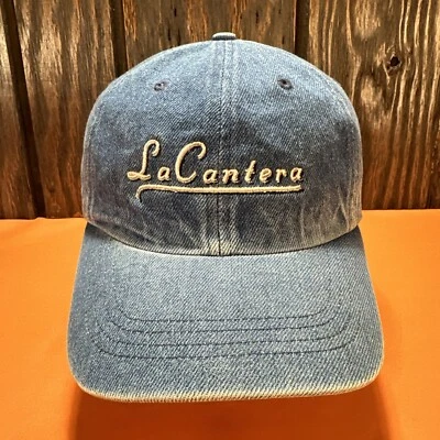Винтажный La Cantera Сан-Антонио папа шляпа крышка джинсовой ткани 90-х годов Y2K синий сувенир Техас винтажный - Изображение 1 из 4
