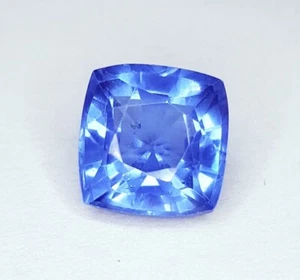 9.32 Ct Natural Blue Sapphire Loose Certified Gemstone Cushion Cut Sapphire Gem - Picture 1 of 10