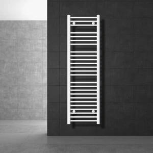 Radiador toallero de baño 40x150 cm calefactor blanco estufa diseño panel - Imagen 1 de 5