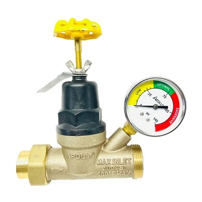 APOLLO VALVE 69ELF114TWG WATER PRESSURE REGULATOR - Image 1 of 4
