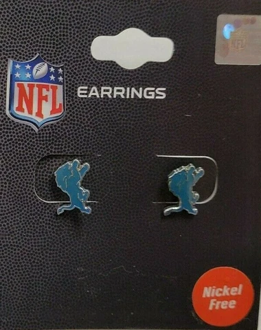 NFL Detroit Lions Team Earrings, NEW (Post) Cover