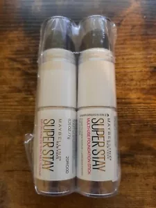Maybelline Super Stay Multi-Use Foundation Stick #370 Deep Bronze Twin Pack - Picture 1 of 5