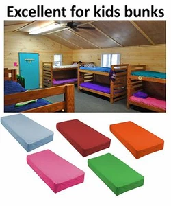 Sábana ajustada para cuna de 30"" x 75"" para literas/camas de campamento/camas de invitados - Imagen 1 de 20