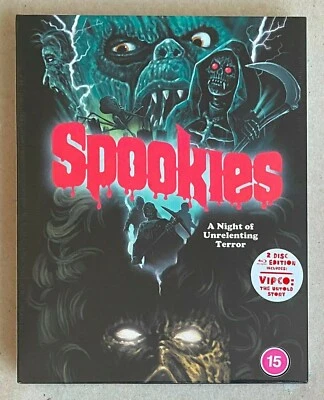 SPOOKIES * OOP LIMITED EDITION BLU-RAY * 3000 ONLY * 101 FILMS * TWISTED SOULS - Image 1 of 4