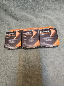 3 Packages Blister Prevention Tape.. KT Performance.. 1.25" x 3.5" New - Picture 1 of 5