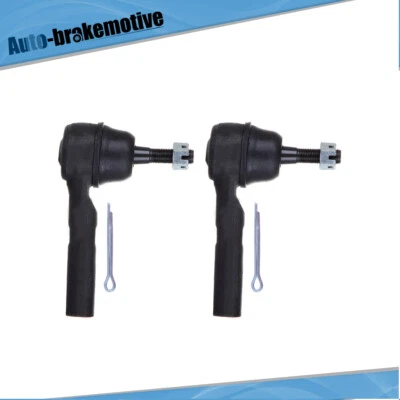 2X Front Outer Tie Rod Ends Steering Part For 2007 2008 09 2010 Chrysler Sebring - Image 1 of 4