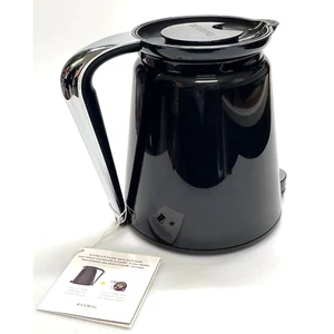 Keurig 2.0 Thermal Coffee Pot Carafe Black Silver 4 Cup 32 Oz NEW IN BOX - Picture 1 of 10