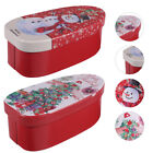 2 Pcs Trendy Gift Boxes Candy Storage Jars Christmas Cookie Child Cartoon