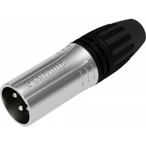 SEETRONIC MC3MXX, Cannon Maschio XLR 3 poli Metal, Contatti Argentati - Foto 1 di 1