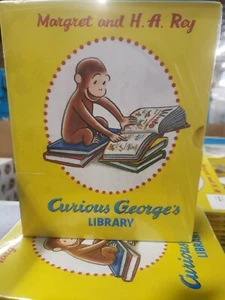 Curious George's Library Box Set 12 Hardback Books - Hardcover - BRAND NEW - Picture 1 of 3