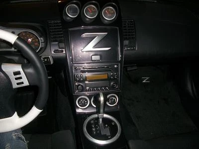 Juego de molduras de tablero de fibra de carbono interior 2006 2007 2008 para Nissan 350Z 350-Z 350 Foto 1 de 4