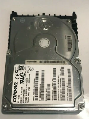 COMPAQ  BD01862376  18.2GB  SCSI 3 HARD DRIVE  142689-001  BCJE           aa5hc2 - Image 1 of 2