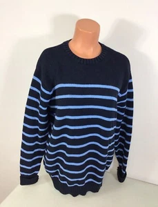 Brandy Melville Stripe Nautical Sweater Womens Large - Picture 1 of 5