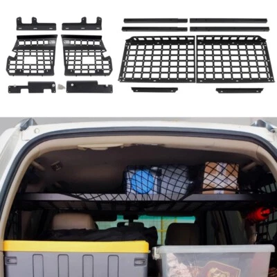 for Toyota Prado J120 / Lexus GX470 Molle Panels Trunk Shelf Cargo Organizers - Image 1 of 4