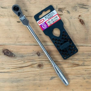 Tone RH2FHX 1/4" Flex Head Ratsche 222mm extra lang 9" Schnellspanner - Bild 1 von 13