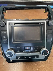 2014 Toyota Camry Info Screen Radio CD Climate Control HVAC 86140-06011 OEM - Bild 1 von 8