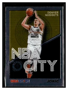 2019-20 Hoops Premium Stock #18 Nikola Jokic NBA City Denver Nuggets - Picture 1 of 2