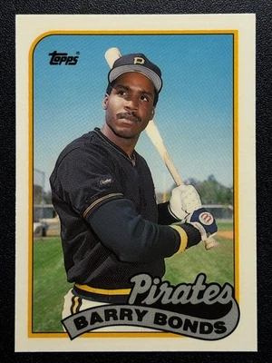 1989 Topps Tiffany #620 Barry Bonds Pittsburgh Piratas Gigantes de San Francisco Foto 1 de 2