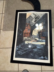 The Canals of Midtown 2013 Tim Doyle Sea Also Rises Kunst Poster Druck signiert 1von9 - Bild 1 von 7